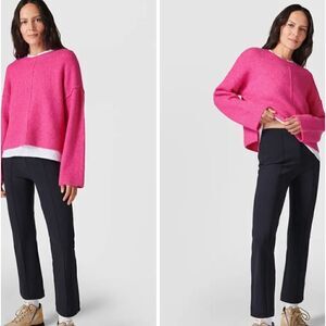 NWT Sweaty Betty Winter Explorer Crop Flare Pants - Black. Size 6 A flatter